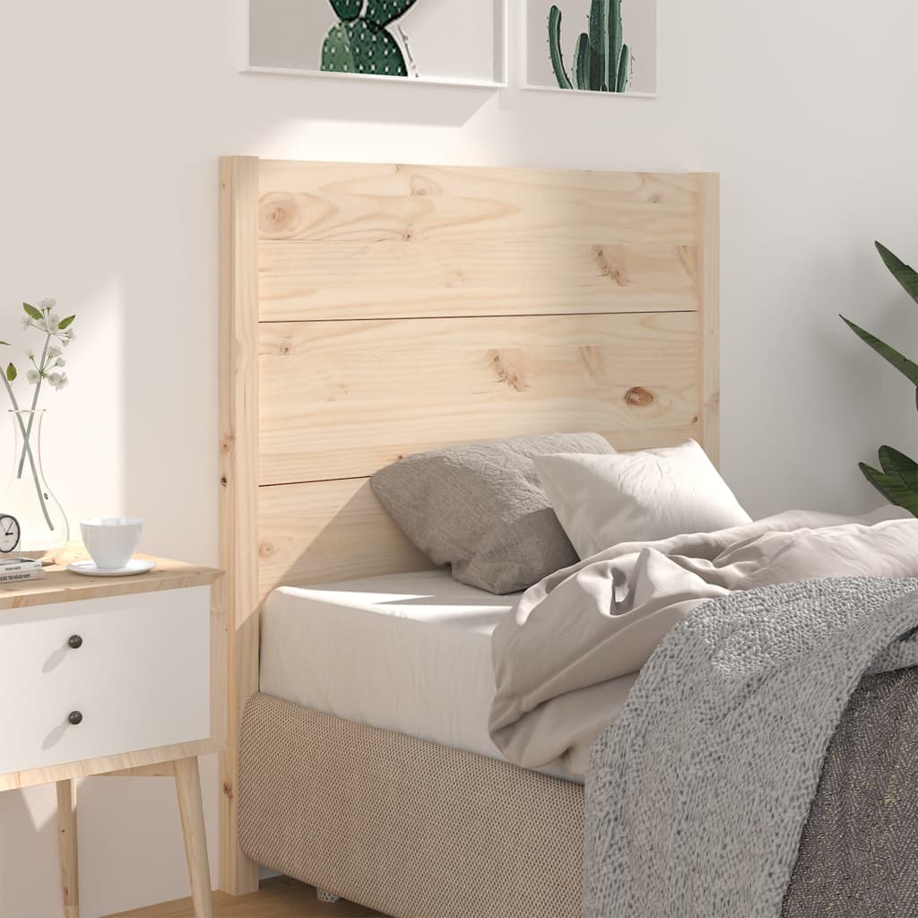 Headboard 81x4x100 cm Solid Wood Pine