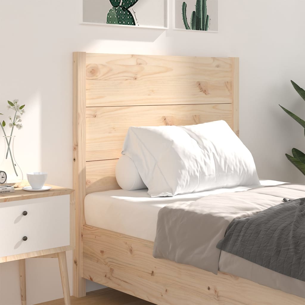 Headboard 96x4x100 cm Solid Wood Pine
