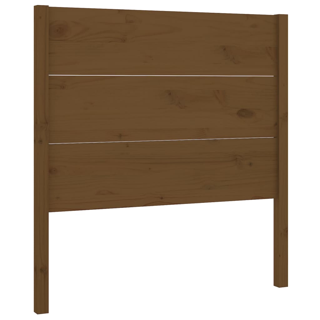 Headboard Honey Brown 106x4x100 cm Solid Wood Pine