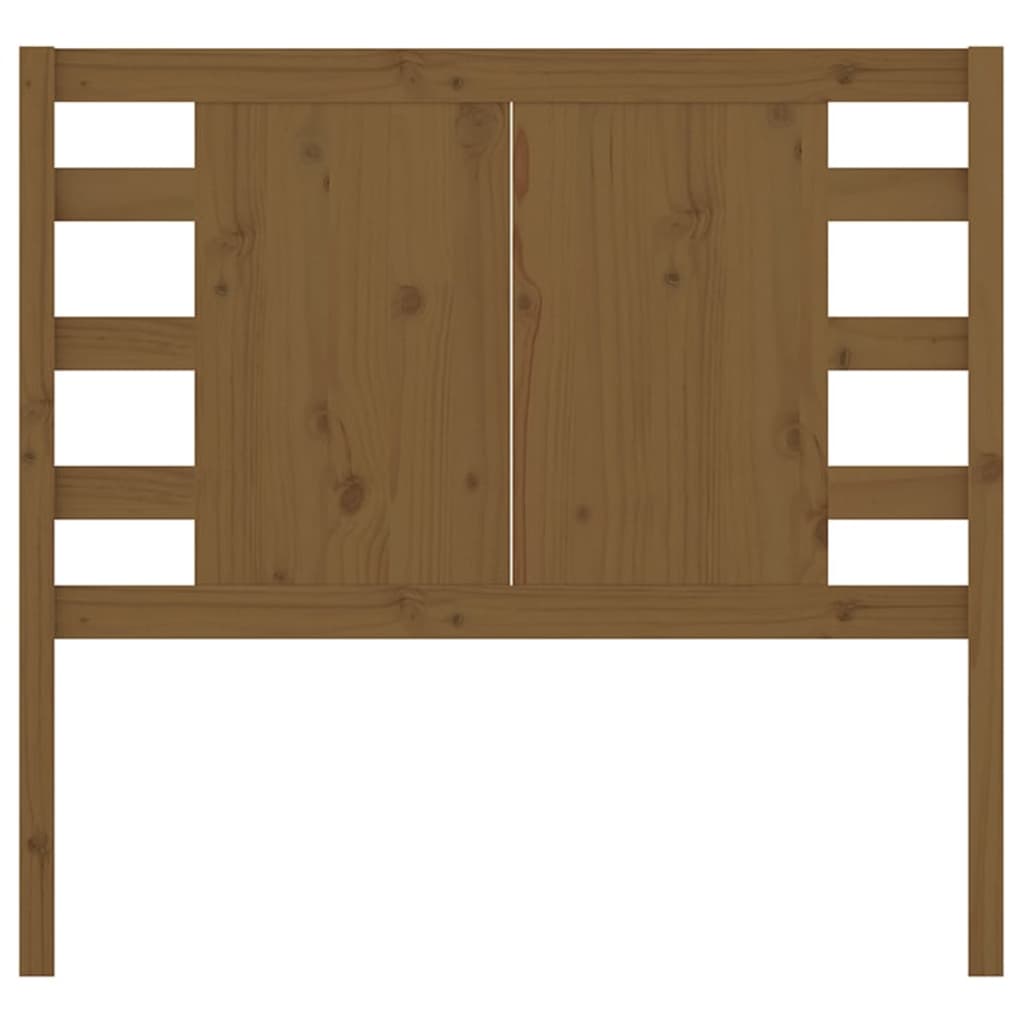 Headboard Honey Brown 96x4x100 cm Solid Wood Pine