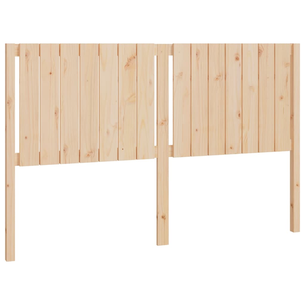 Bed Headboard 165.5x4x100 cm Solid Wood Pine