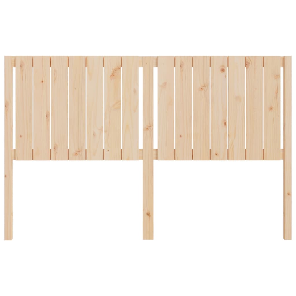 Bed Headboard 165.5x4x100 cm Solid Wood Pine