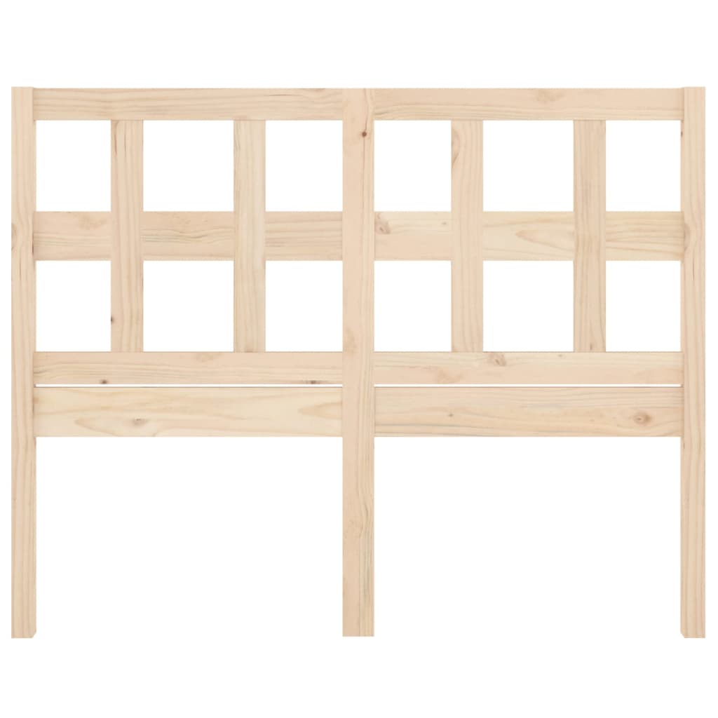 Bed Headboard 165.5x4x100 cm Solid Wood Pine