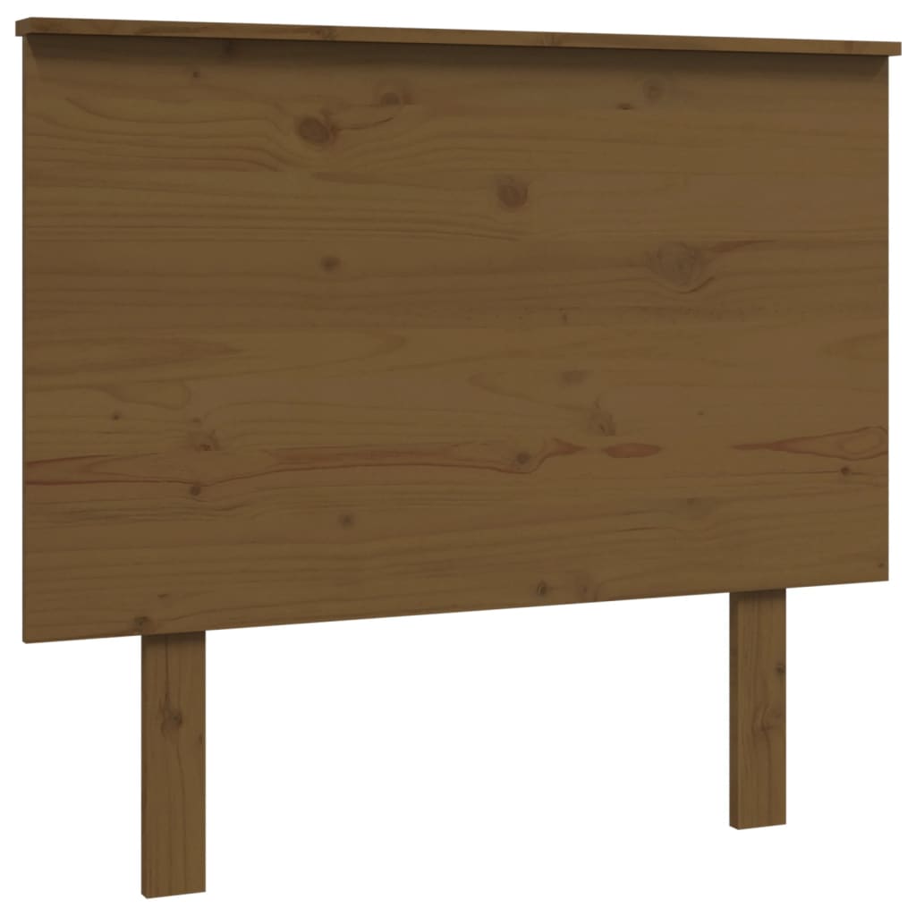 Bed Headboard Honey Brown 94x6x82.5 cm Solid Wood Pine