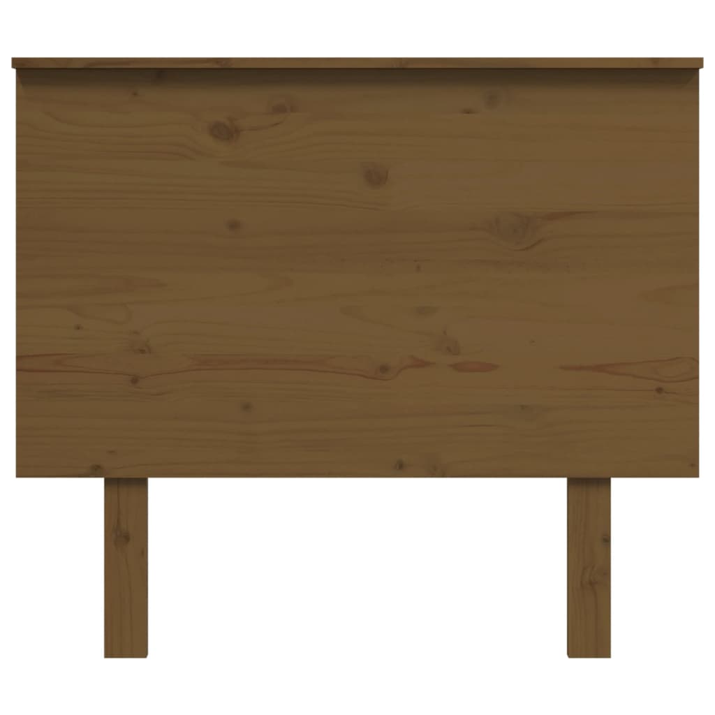 Bed Headboard Honey Brown 94x6x82.5 cm Solid Wood Pine