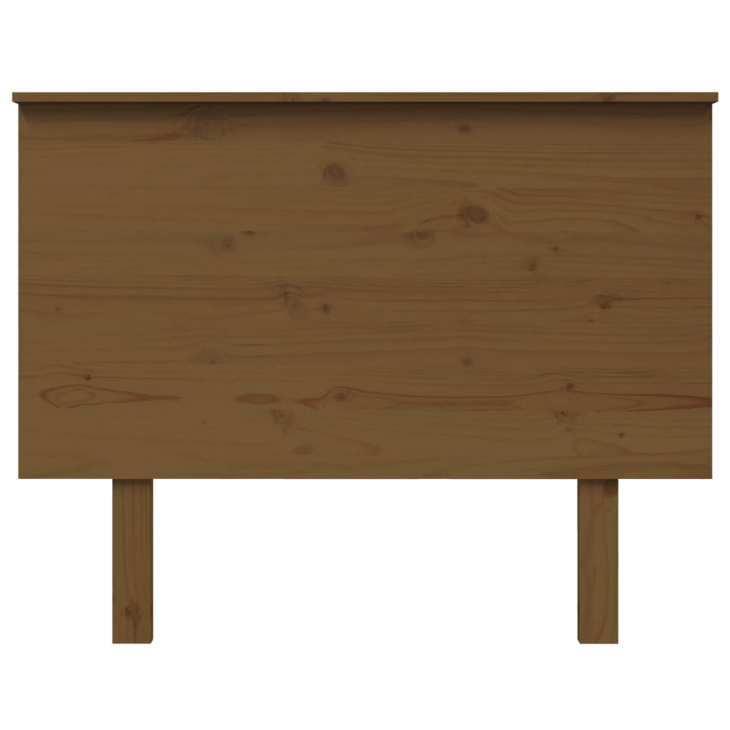 Bed Headboard Honey Brown 104x6x82.5 cm Solid Wood Pine