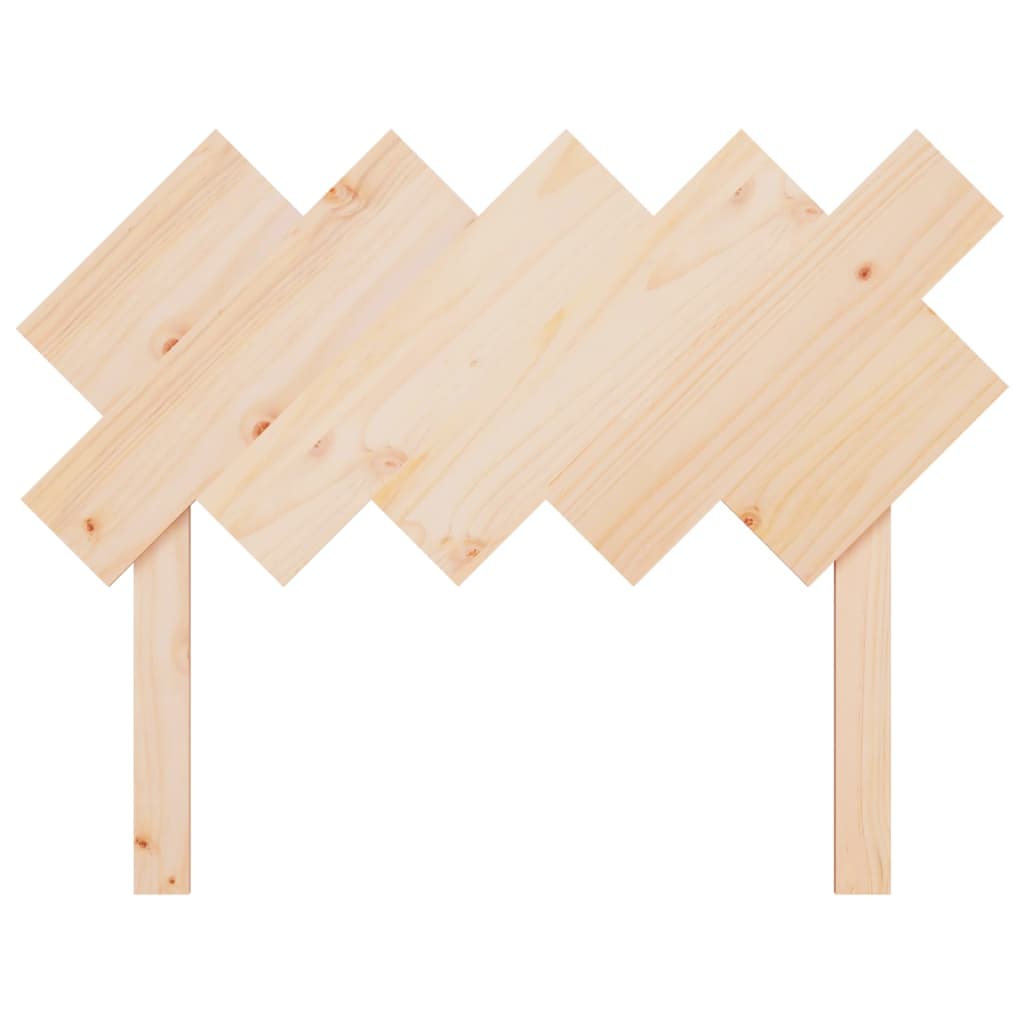 Bed Headboard 104x3x80.5 cm Solid Wood Pine