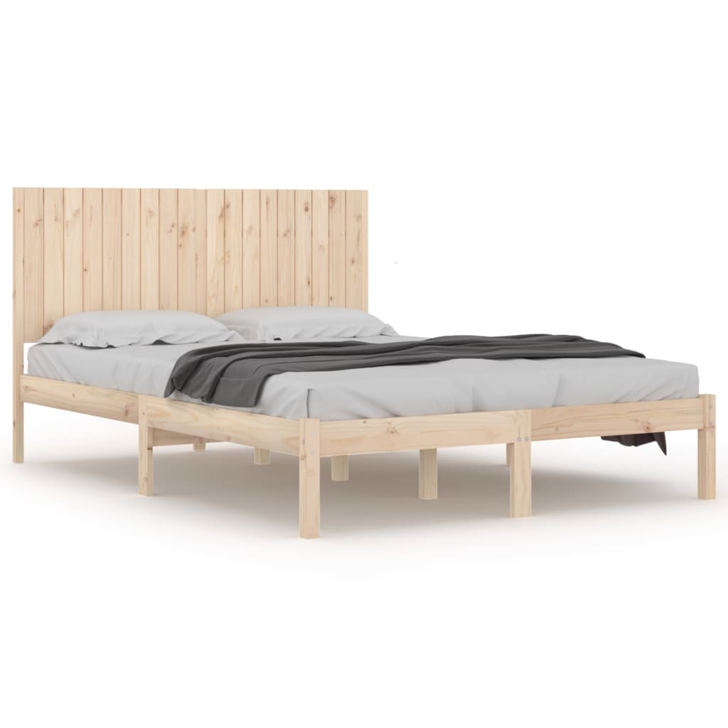 Bed Frame without Mattress 180x200 cm Super King Solid Wood