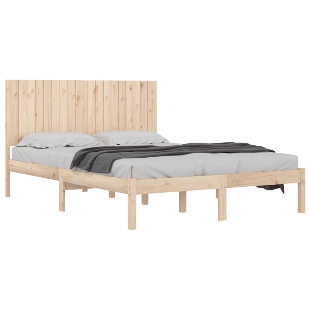 Bed Frame without Mattress 180x200 cm Super King Solid Wood