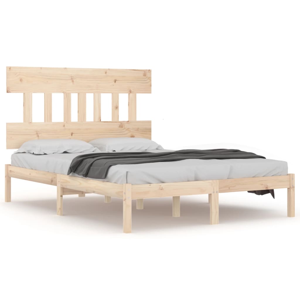 Bed Frame without Mattress 180x200 cm Super King Solid Wood