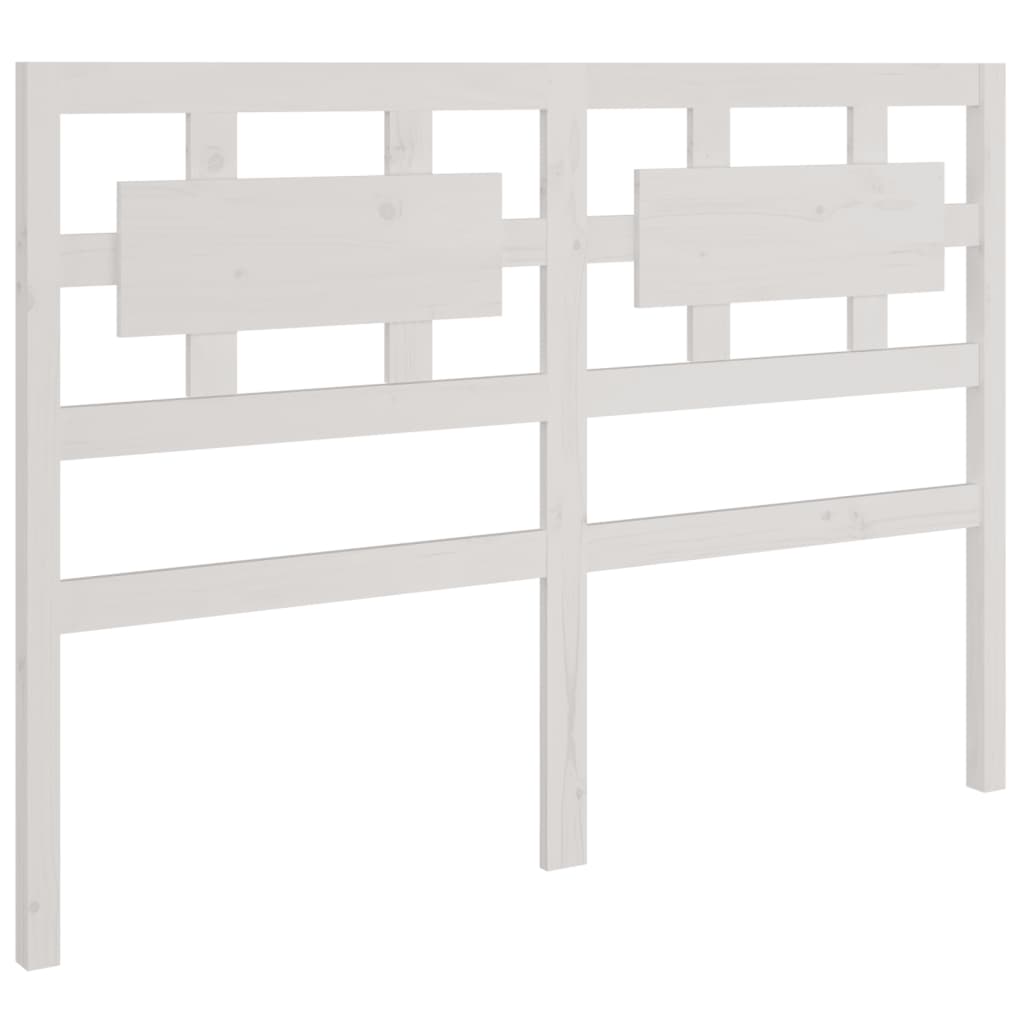 Bed Frame without Mattress White 120x190 cm Small Double Solid Wood