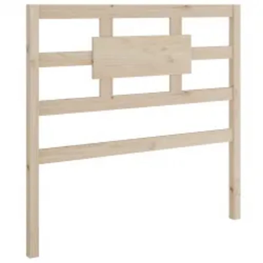 Bed Frame without Mattress 90x200 cm Solid Wood
