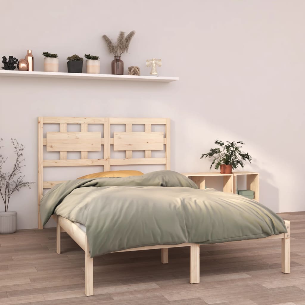 Bed Frame without Mattress 120x200 cm Solid Wood