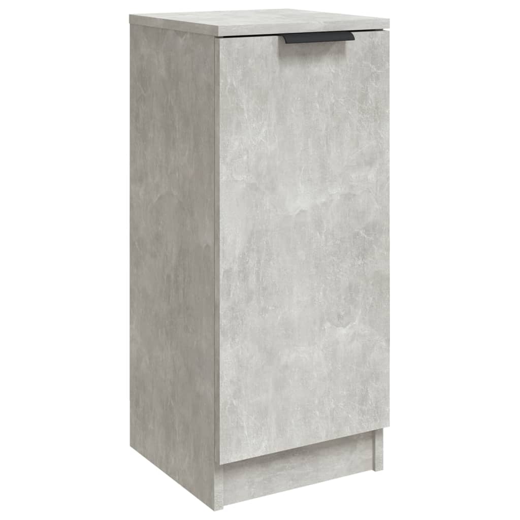 Sideboard Concrete Grey 30x30x70 cm Engineered Wood