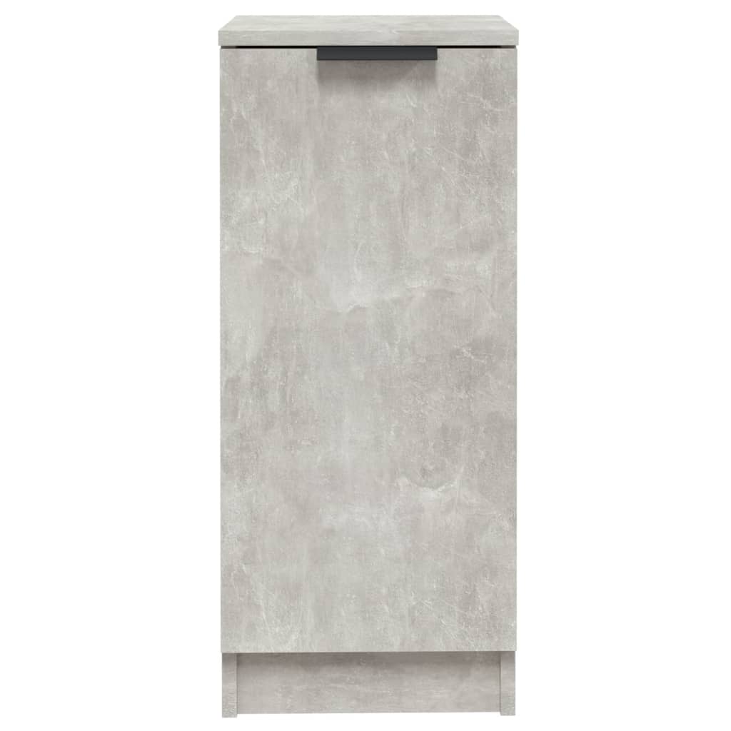 Sideboard Concrete Grey 30x30x70 cm Engineered Wood