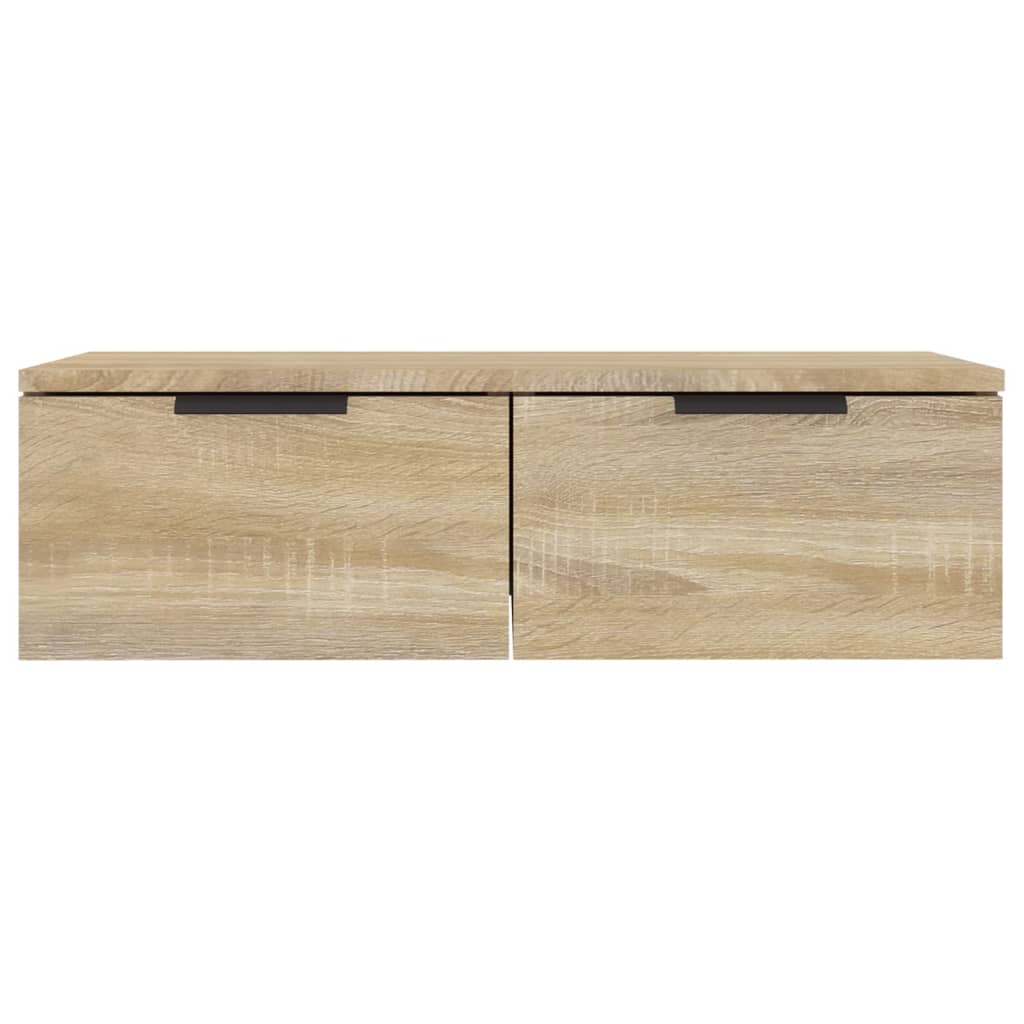 Wall Cabinet Sonoma Oak 68x30x20 cm Engineered Wood