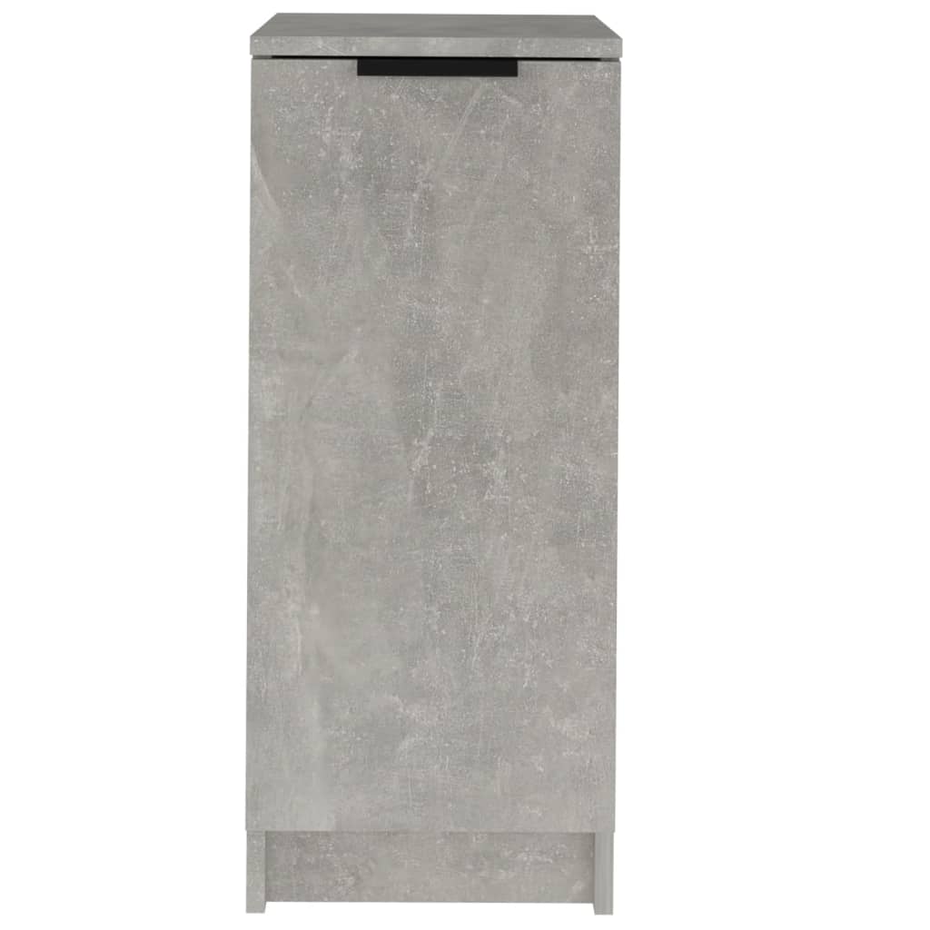 Shoe Cabinet Concrete Grey 30x35x70 cm Engineered Wood