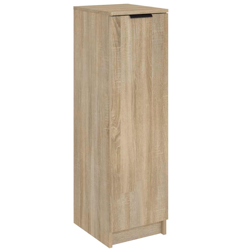 Shoe Cabinet Sonoma Oak 30x35x100 cm Engineered Wood