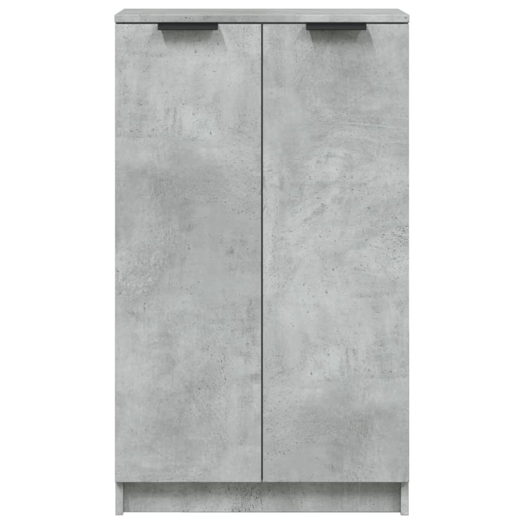 Shoe Cabinet Concrete Grey 59x35x100.5 cm Engineered Wood