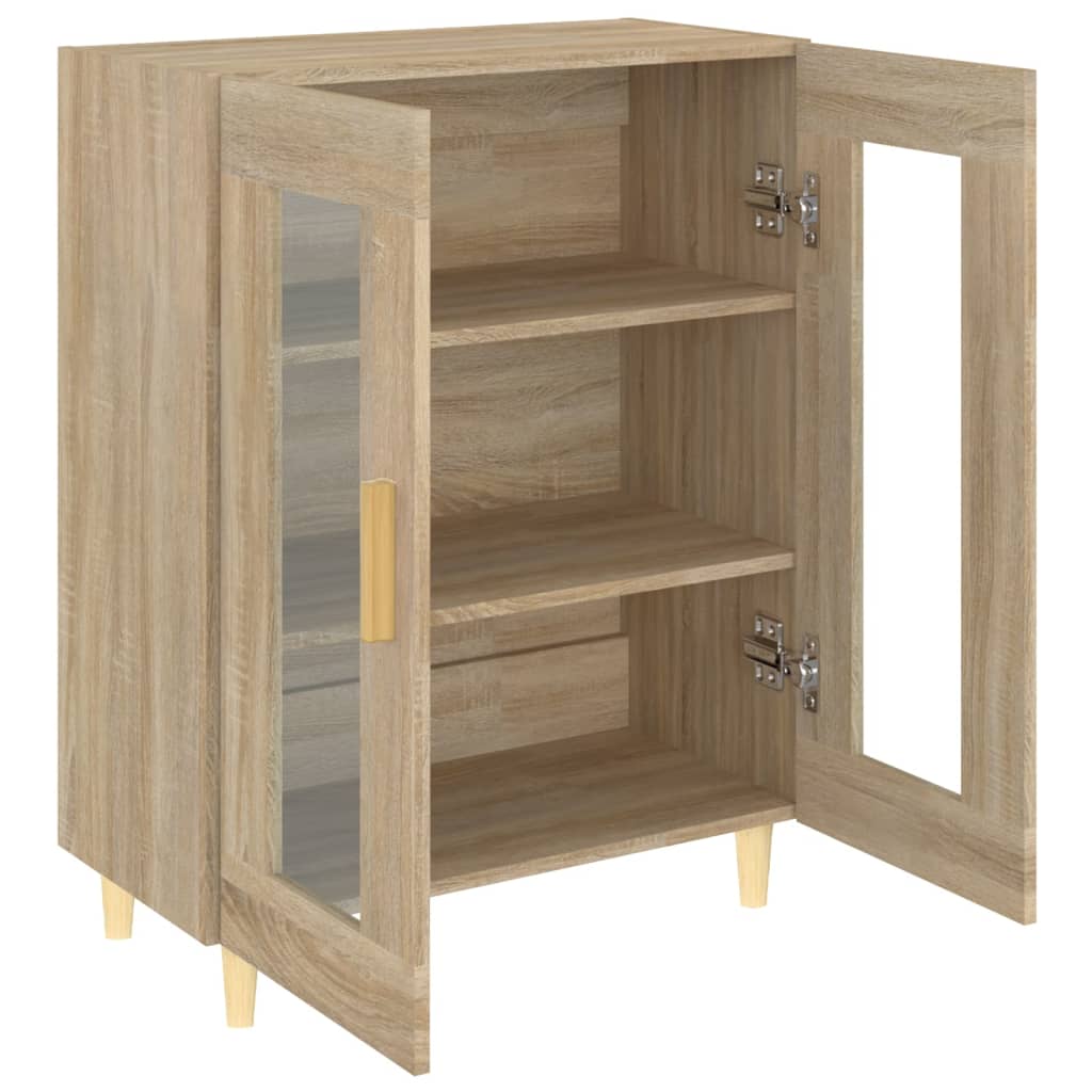 Sideboard Sonoma Oak 69.5x34x90 cm Engineered Wood