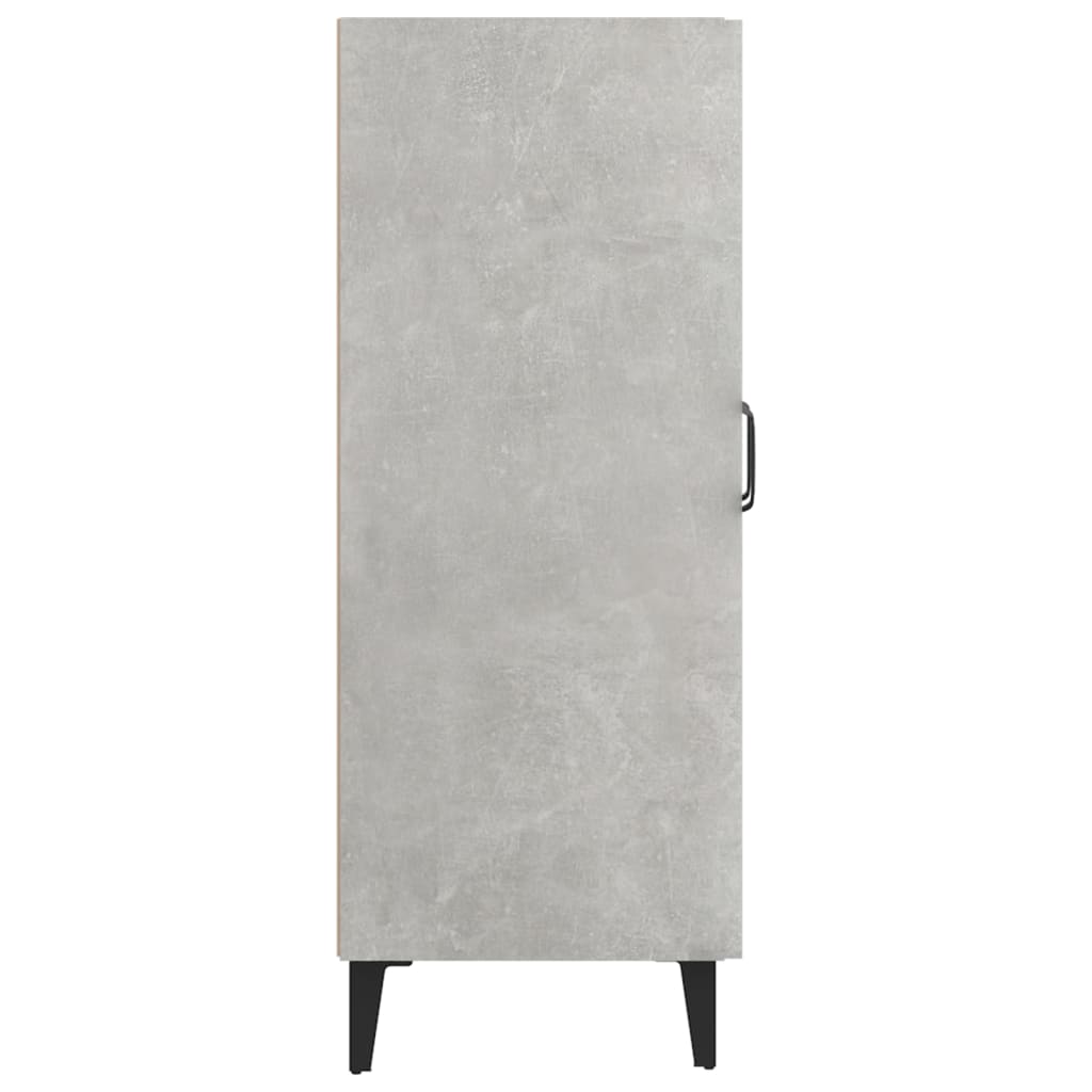 Sideboard Concrete Grey 69.5x34x90 cm Engineered Wood