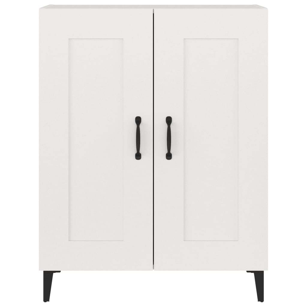 Sideboard White 69.5x34x90 cm Engineered Wood