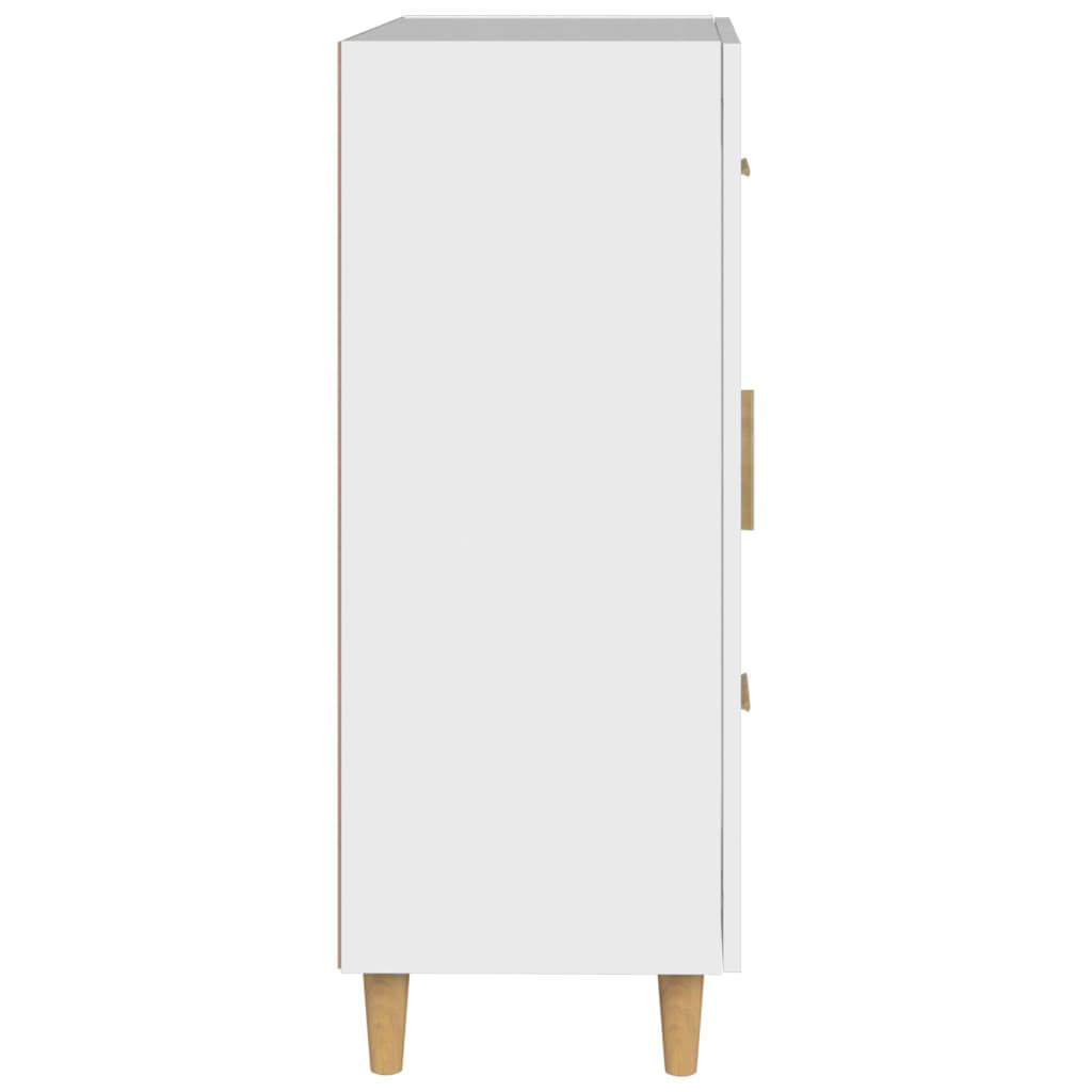 Sideboard White 69,5x34x90 cm Engineered Wood