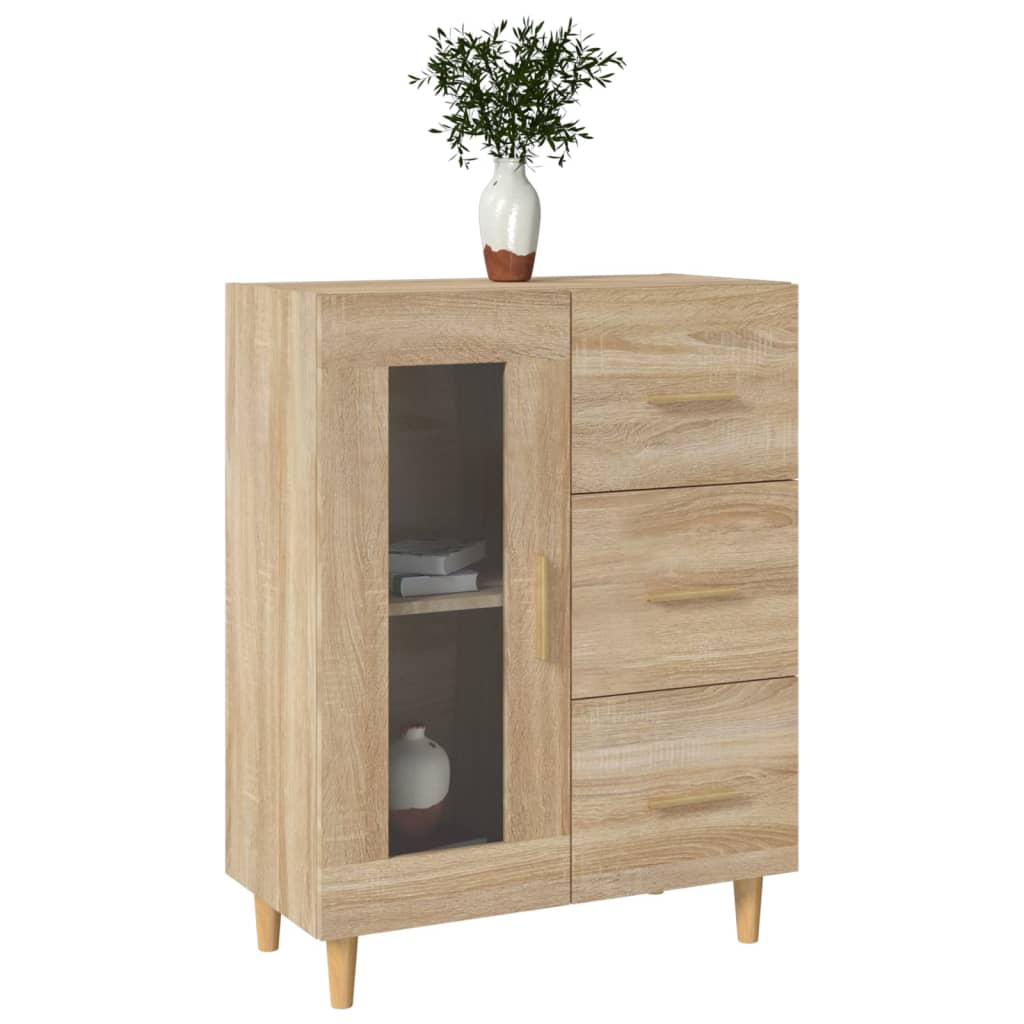 Sideboard Sonoma Oak 69,5x34x90 cm Engineered Wood