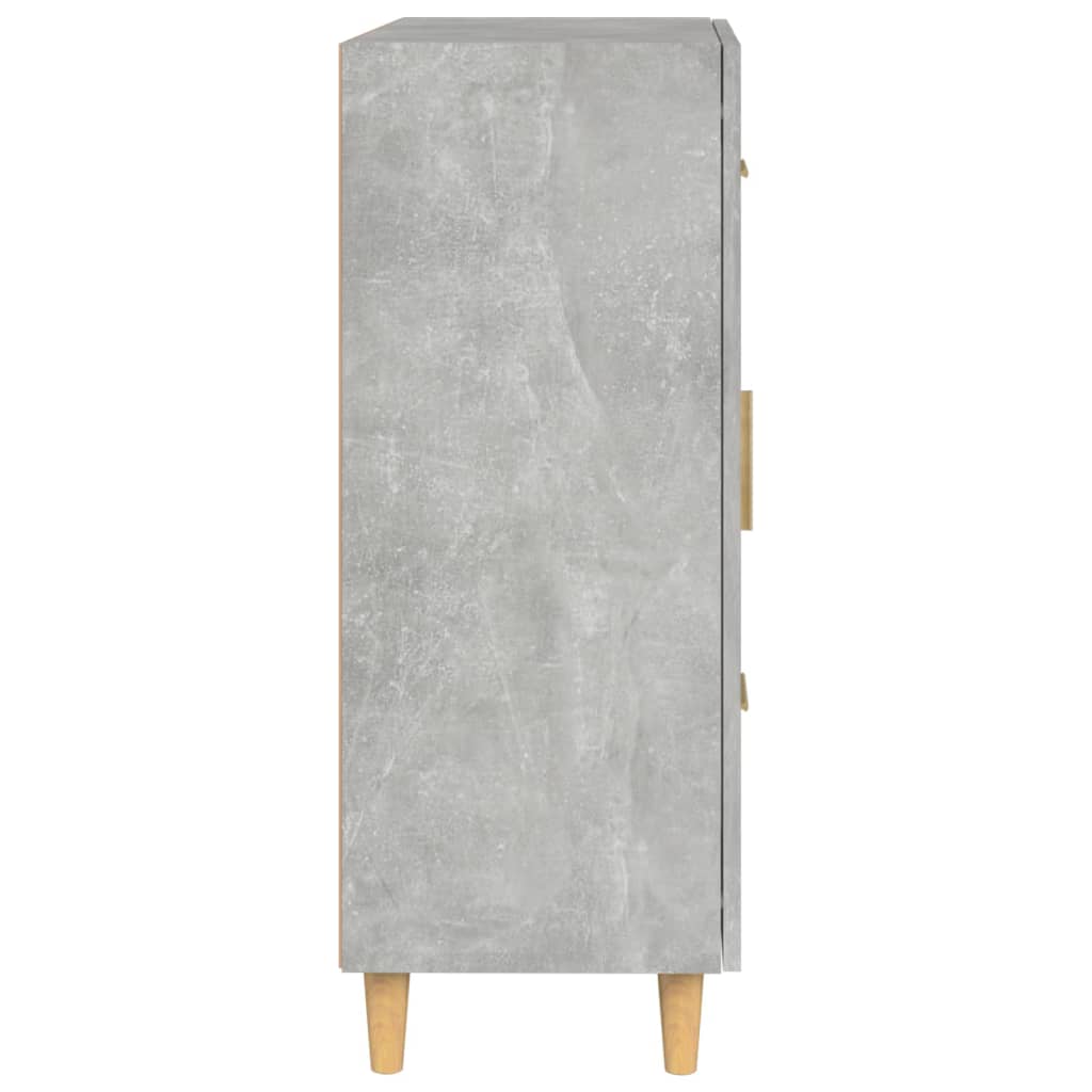 Sideboard Concrete Grey 69,5x34x90 cm Engineered Wood