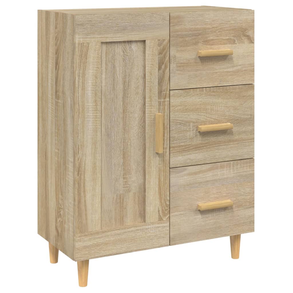 Sideboard Sonoma Oak 69.5x34x90 cm Engineered Wood