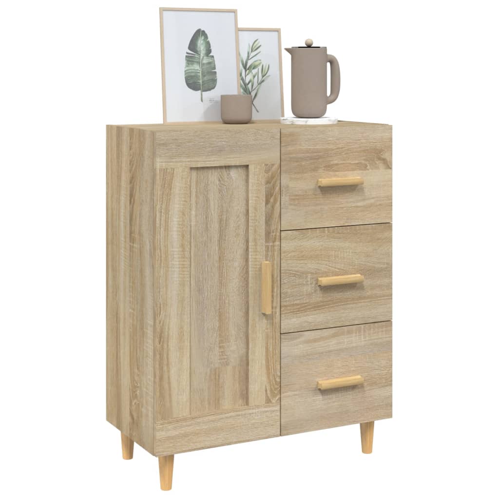 Sideboard Sonoma Oak 69.5x34x90 cm Engineered Wood