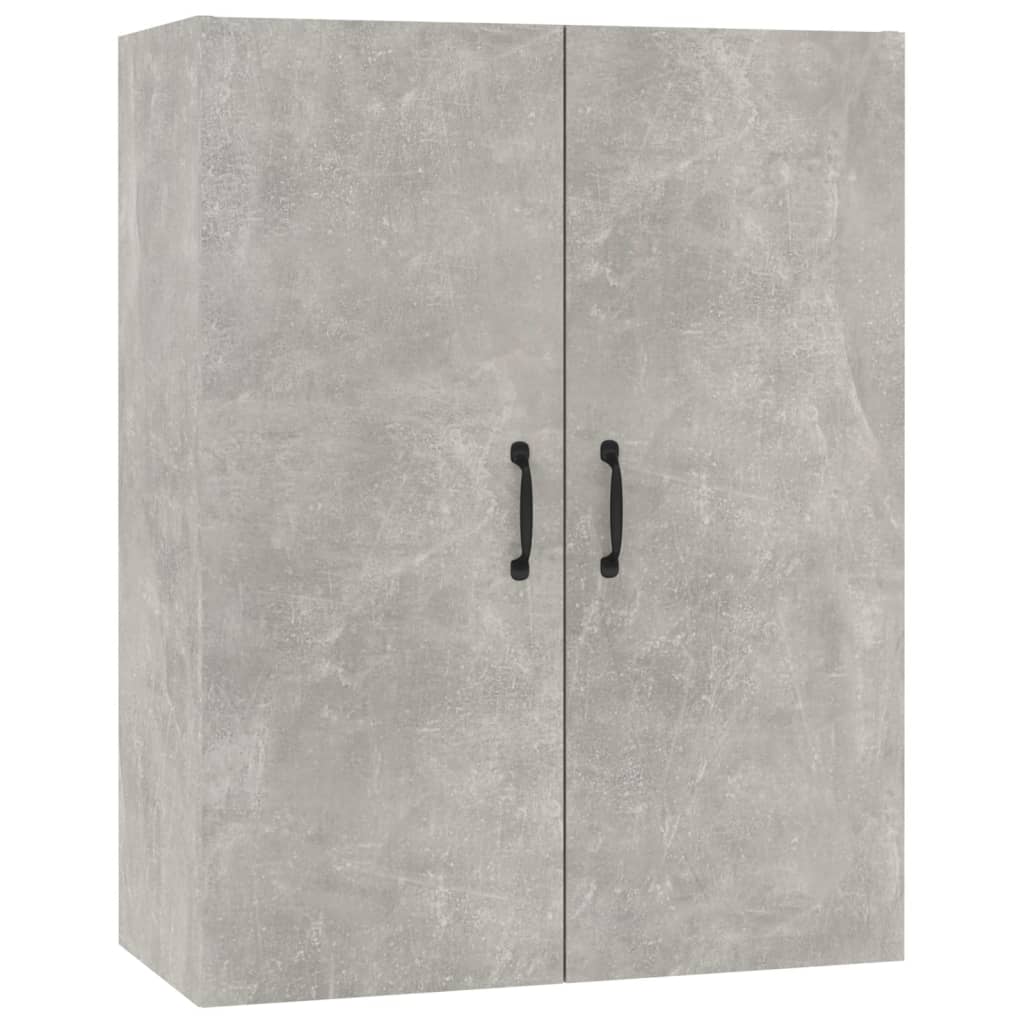 Hanging Cabinet Concrete Grey 69,5x34x90 cm Engineered Wood