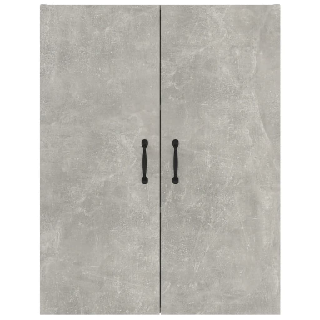 Hanging Cabinet Concrete Grey 69,5x34x90 cm Engineered Wood