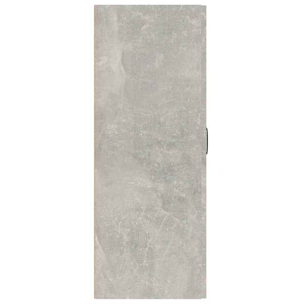 Hanging Cabinet Concrete Grey 69,5x34x90 cm Engineered Wood