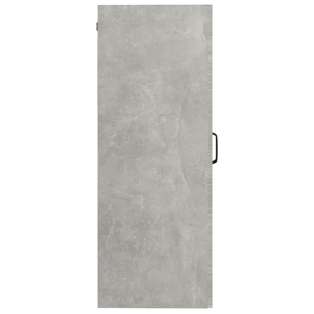 Hanging Wall Cabinet Concrete Grey 69.5x34x90 cm