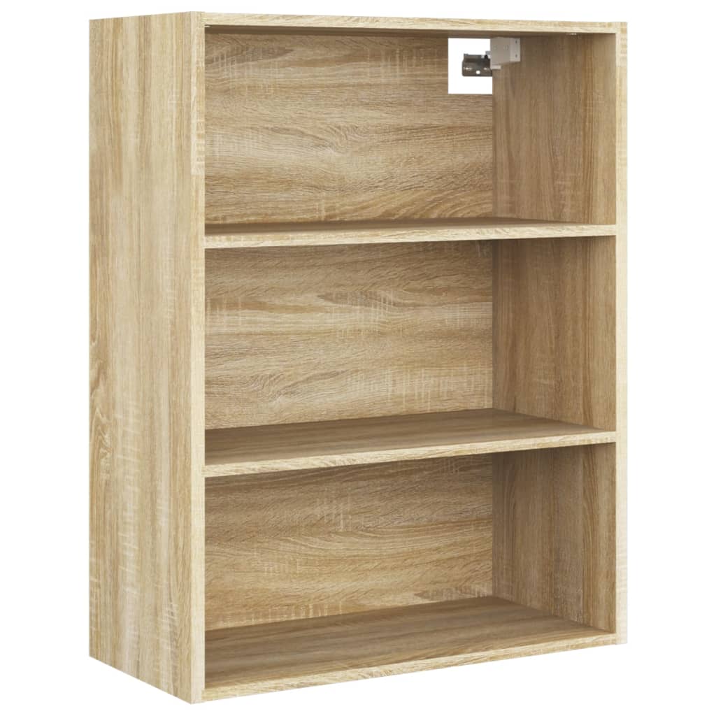 Hanging Wall Cabinet Sonoma Oak 69.5x32.5x90 cm