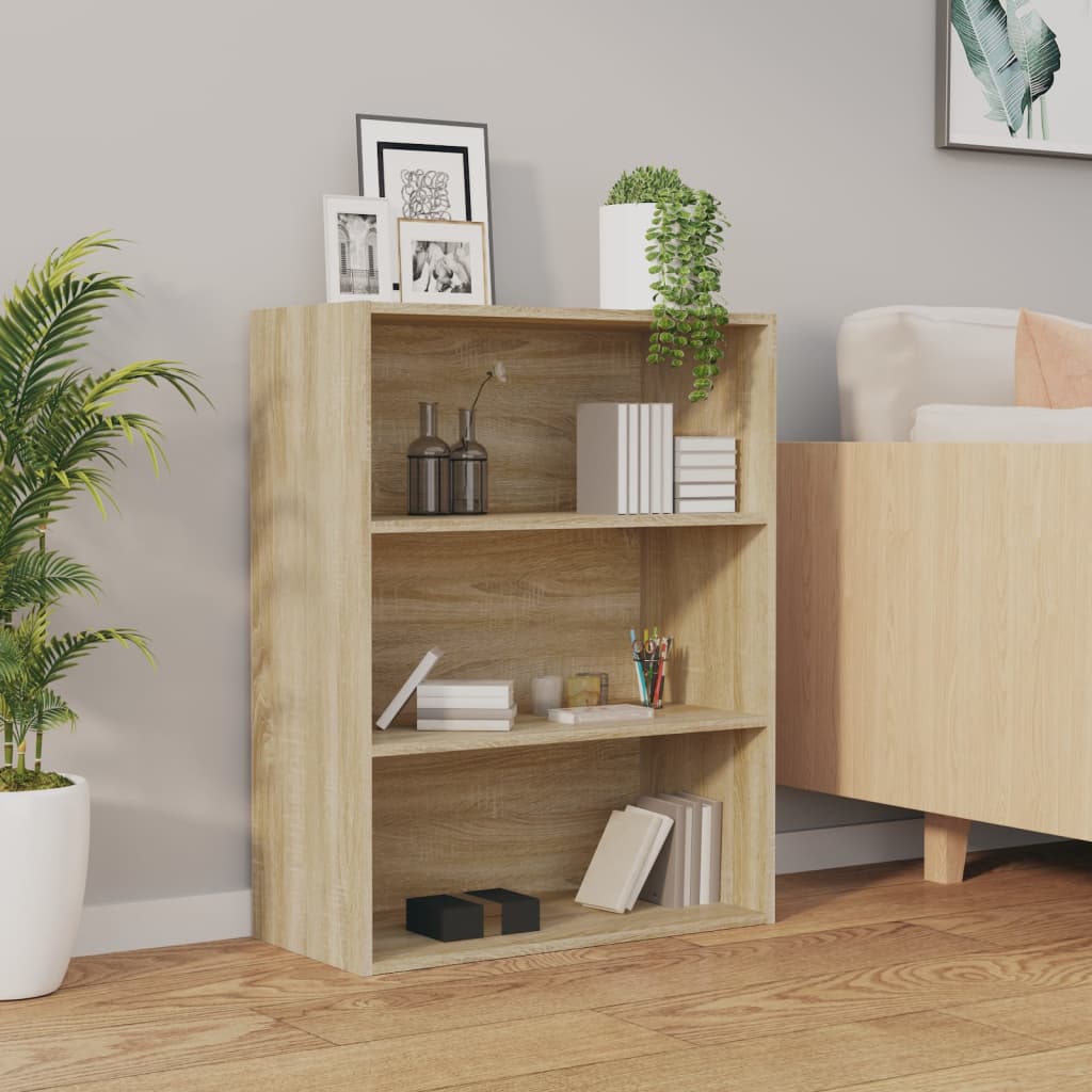 Hanging Wall Cabinet Sonoma Oak 69.5x32.5x90 cm