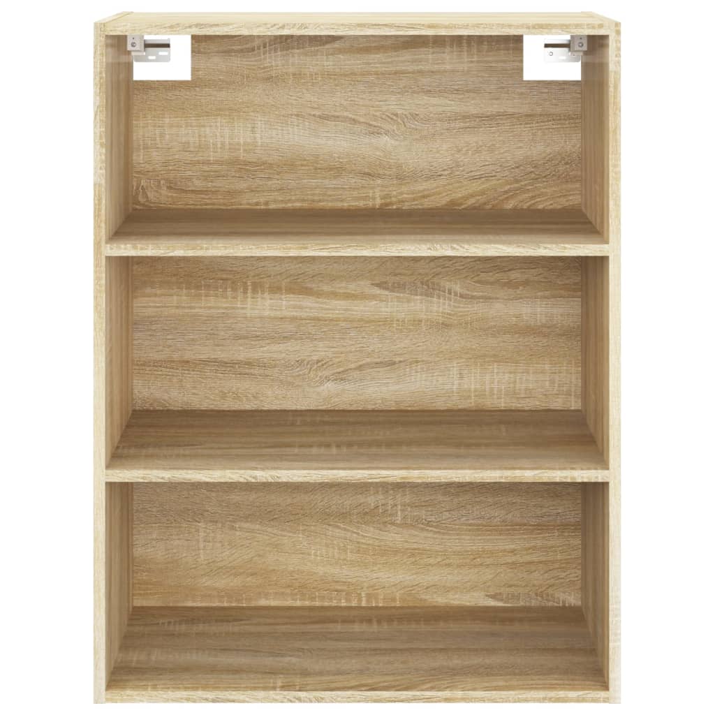 Hanging Wall Cabinet Sonoma Oak 69.5x32.5x90 cm
