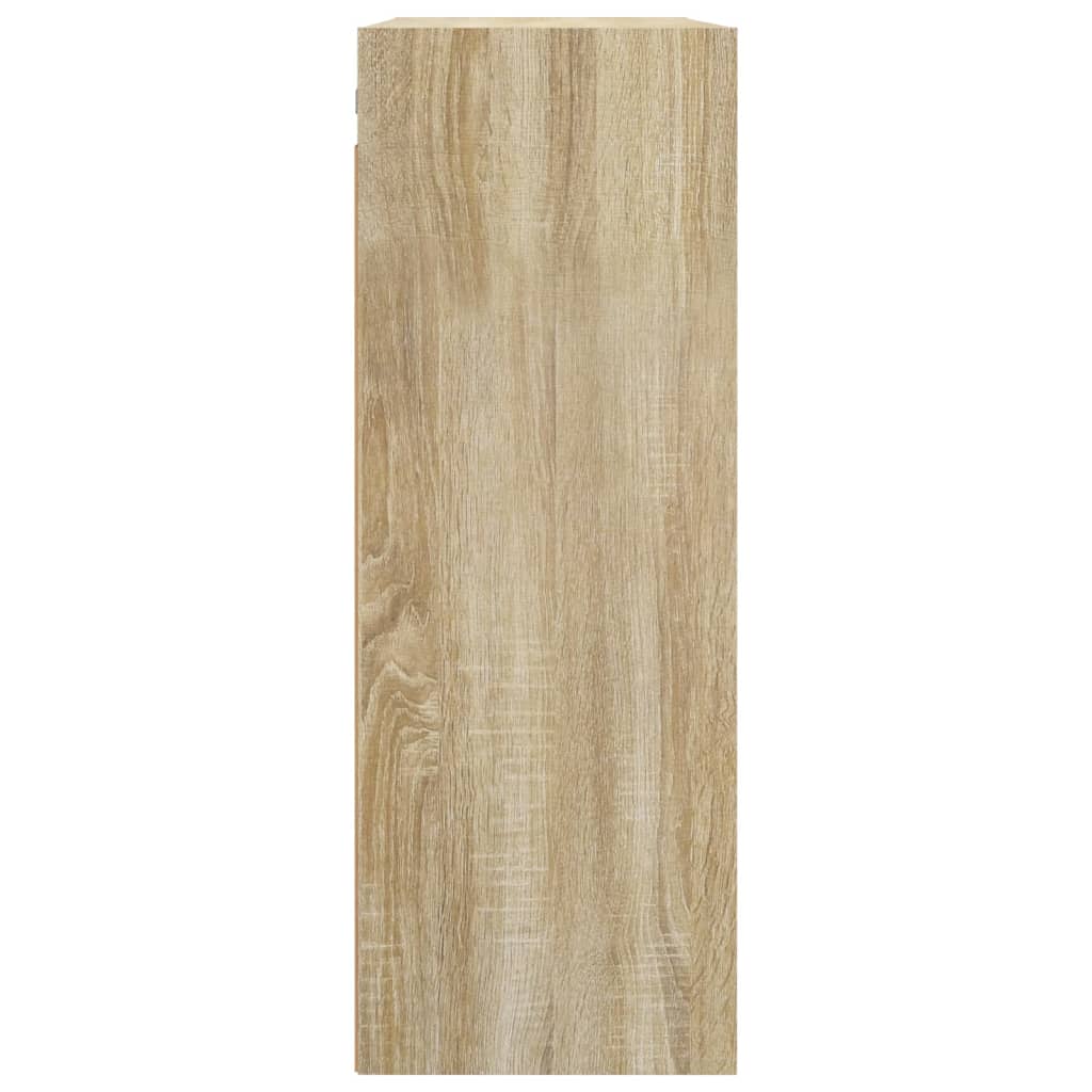 Hanging Wall Cabinet Sonoma Oak 69.5x32.5x90 cm