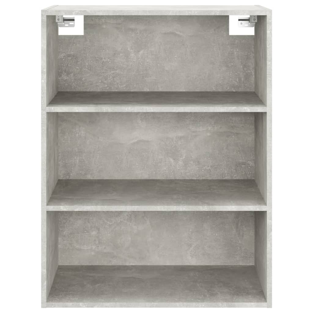 Hanging Wall Cabinet Concrete Grey 69.5x32.5x90 cm