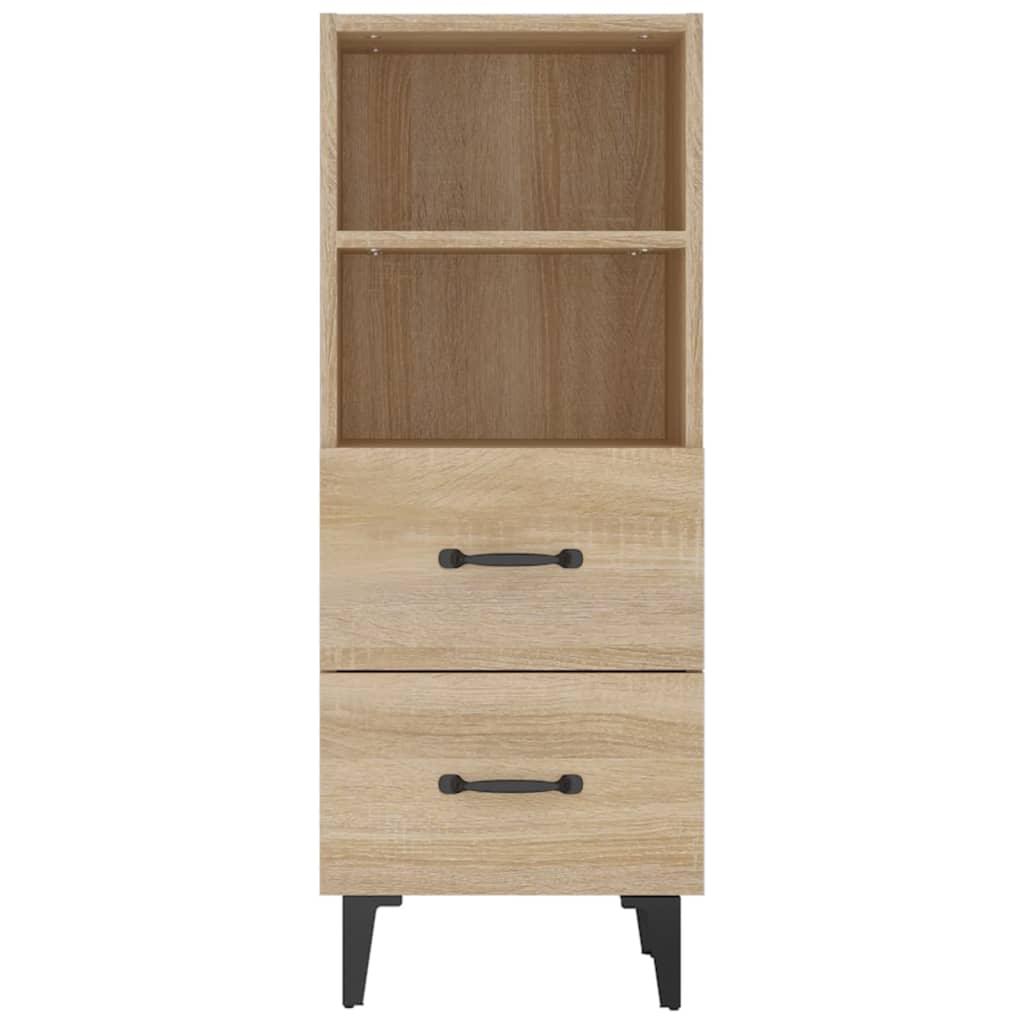 Sideboard Sonoma Oak 34.5x34x90 cm Engineered Wood