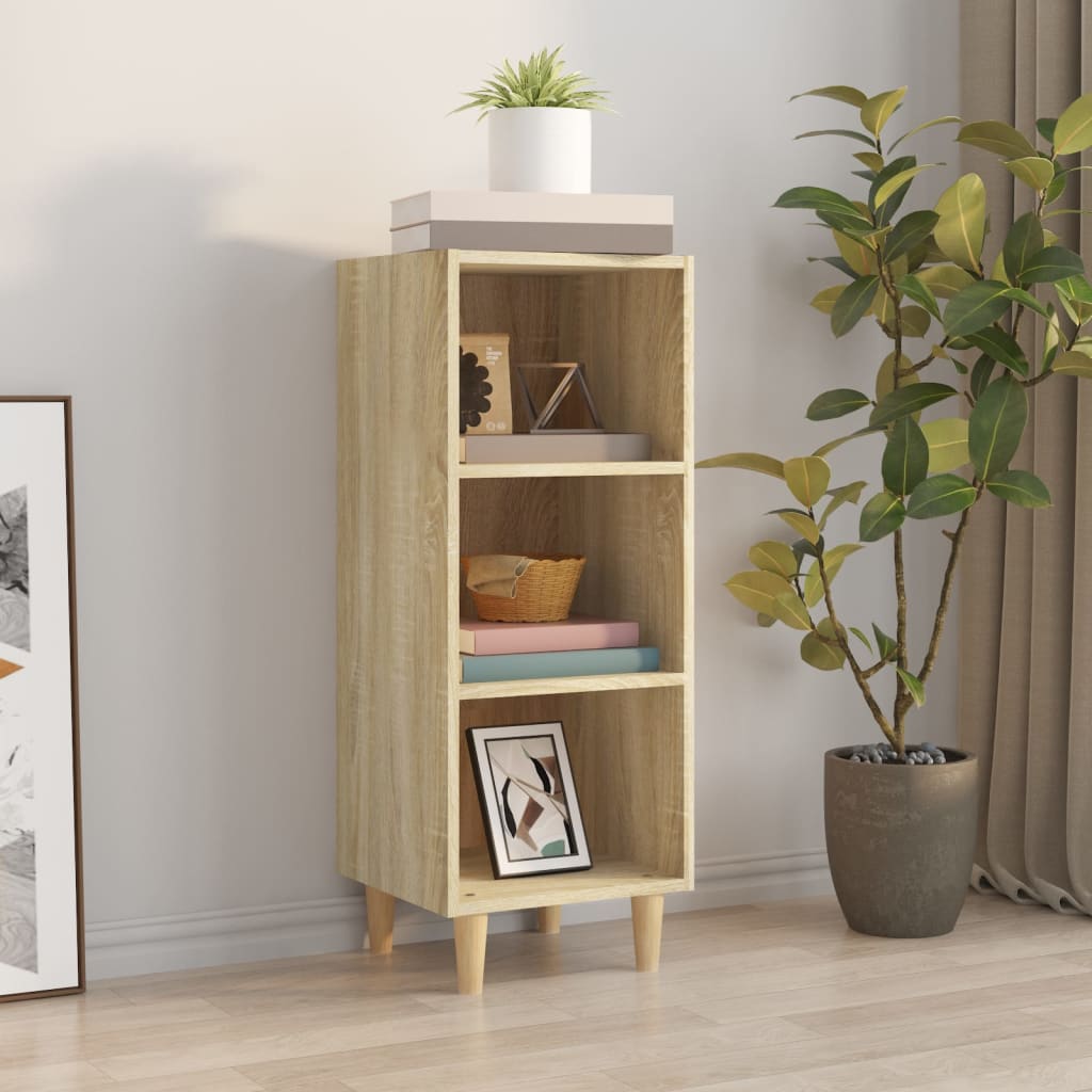 Sideboard Sonoma Oak 34.5x32.5x90 cm Engineered Wood