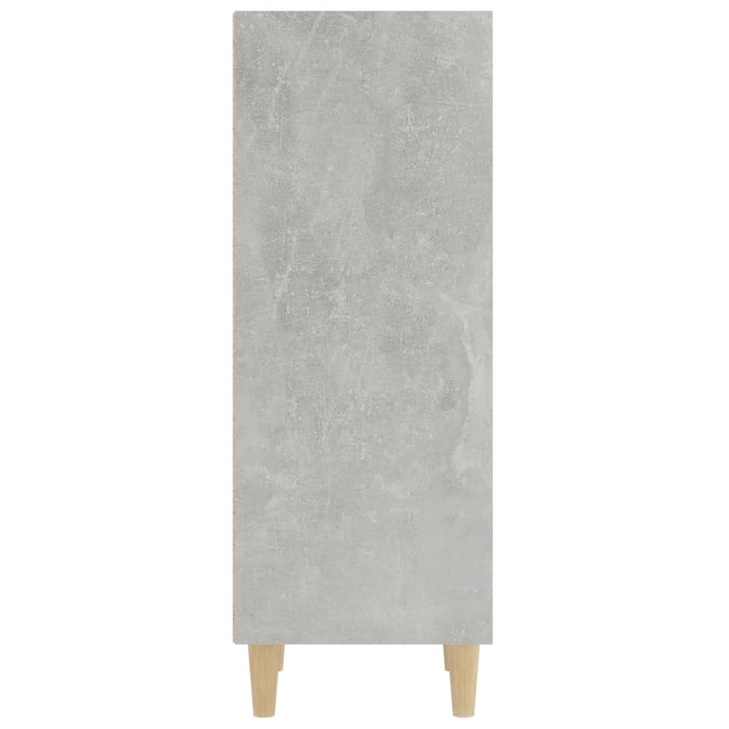 Sideboard Concrete Grey 34.5x32.5x90 cm Engineered Wood