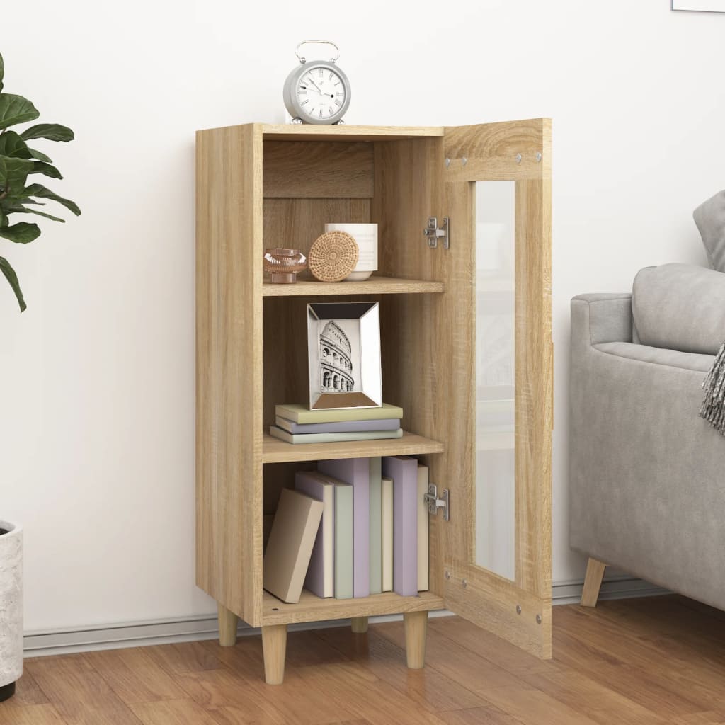 Sideboard Sonoma Oak 34.5x34x90 cm Engineered Wood