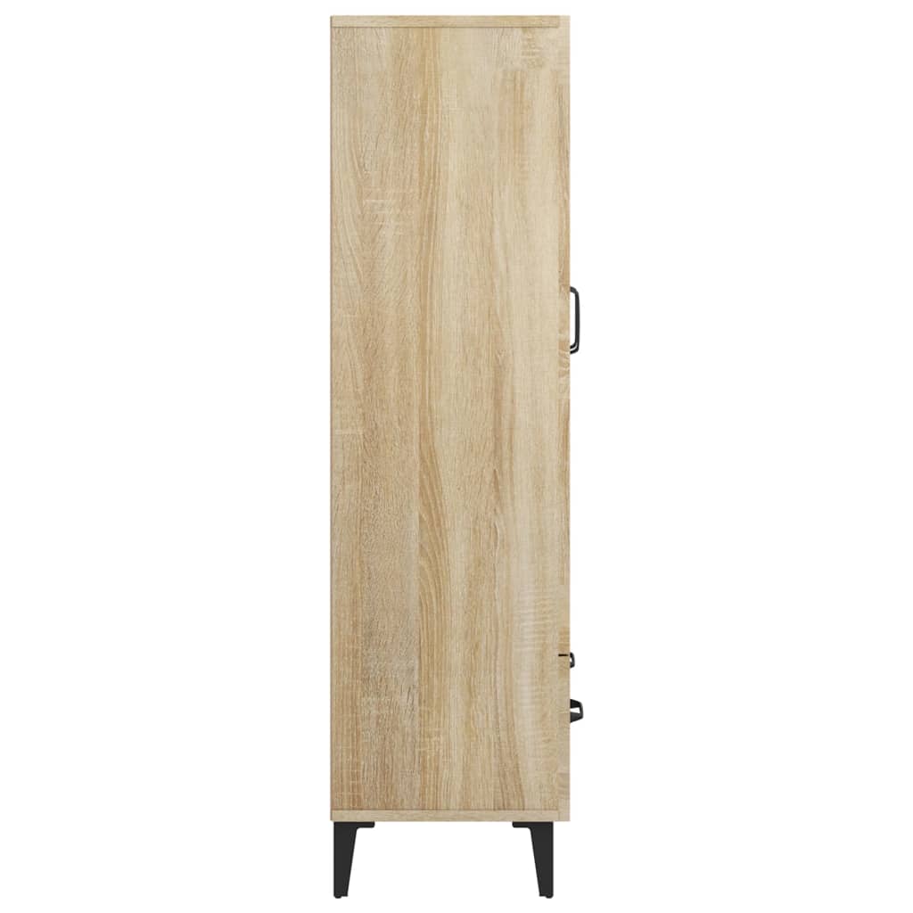 Highboard Sonoma Oak 70x31x115 cm Engineered Wood