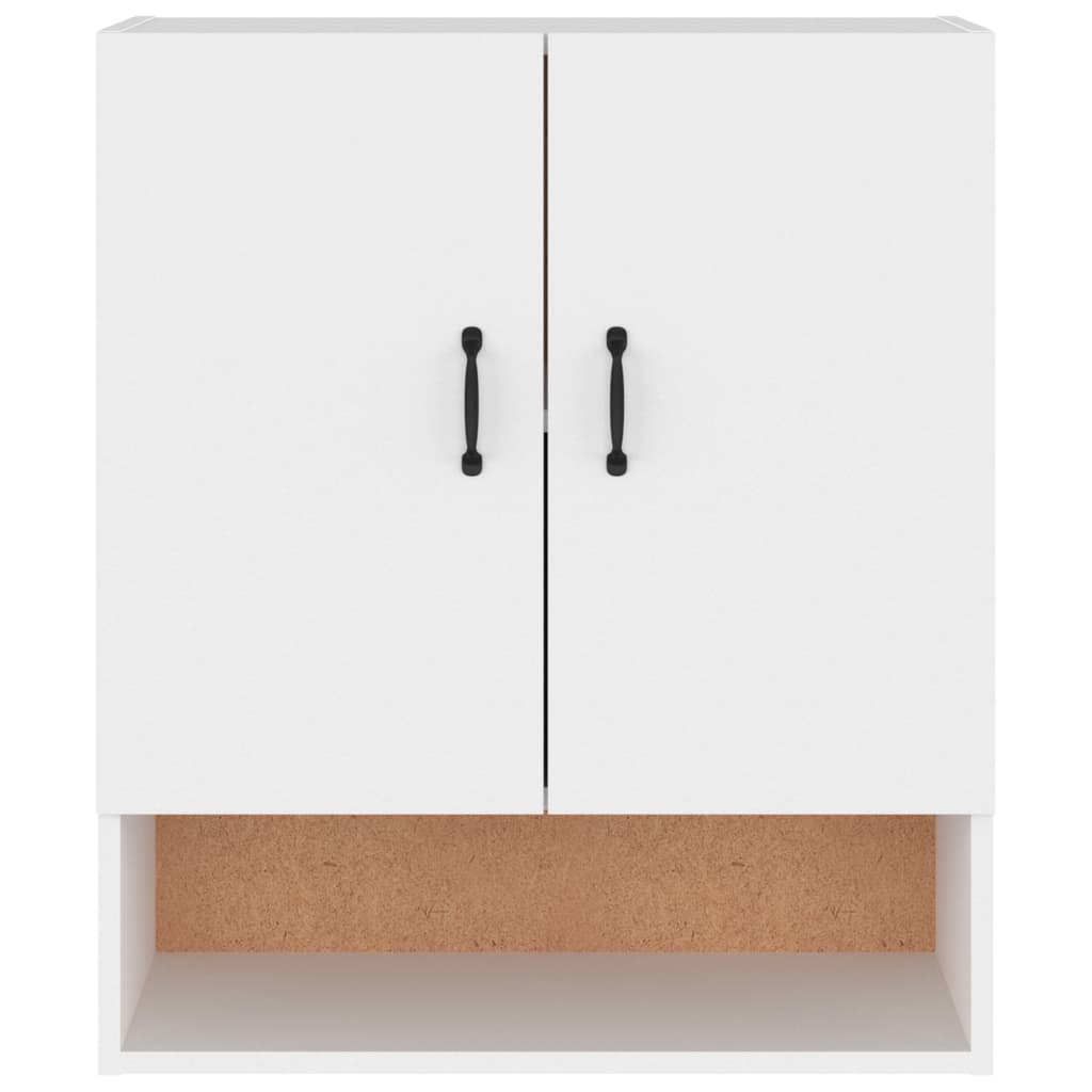 Wall Cabinet White 60x31x70 cm Engineered Wood