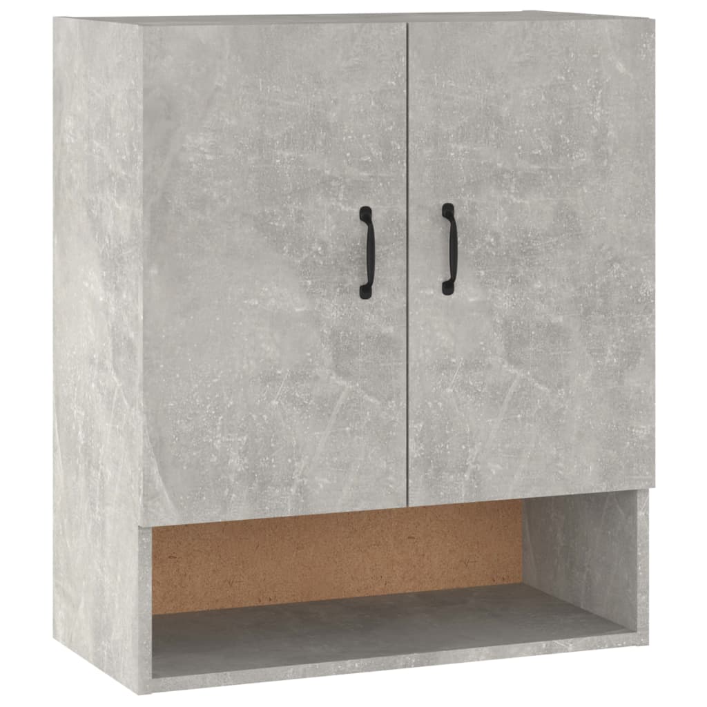 Wall Cabinet Concrete Grey 60x31x70 cm Engineered Wood