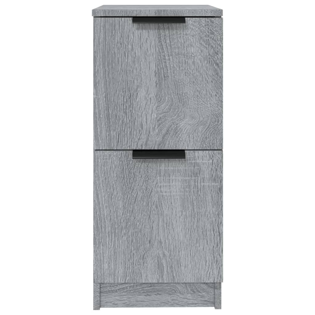 Sideboard Grey Sonoma 30x30x70 cm Engineered Wood