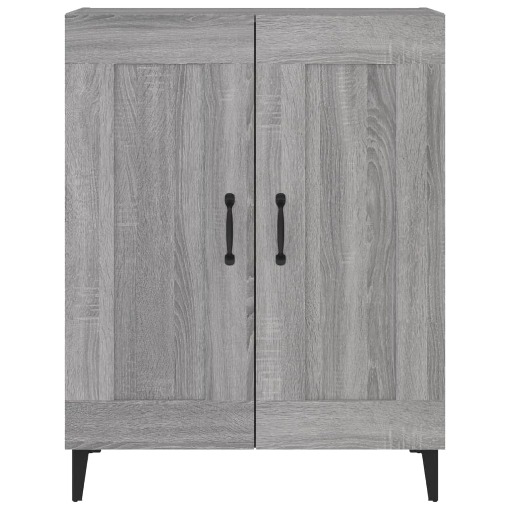 Sideboard Grey Sonoma 69.5x34x90 cm Engineered Wood