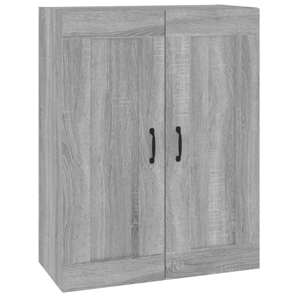 Hanging Wall Cabinet Grey Sonoma 69.5x32.5x90 cm